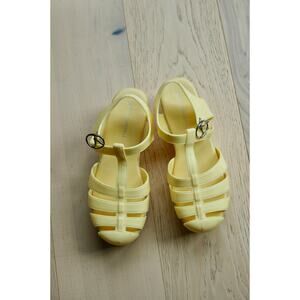 Jeffrey Campbell Cage Fisherman Platforms – Butter Yellow | US 6 / EU 37